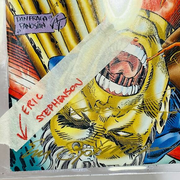 SIGNED Bloodstrike #3 (1993) Image Comics Rob Liefeld Dan Fraga Eric Stephenson - Picture 3 of 11